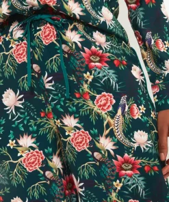 Peacock Print Pyjama Bottoms