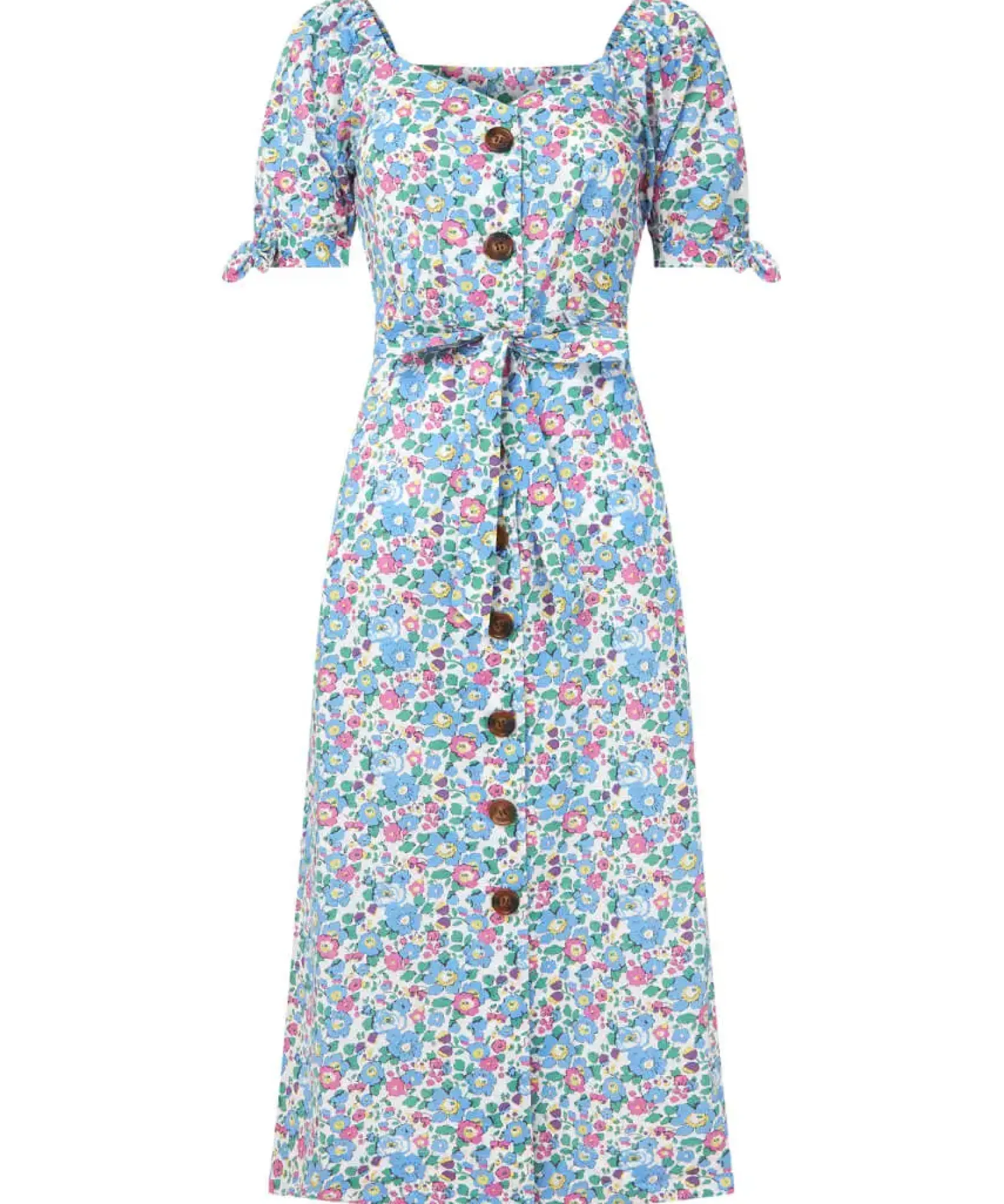 Penny Button Through Dress