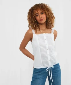 Pintuck Camisole Top