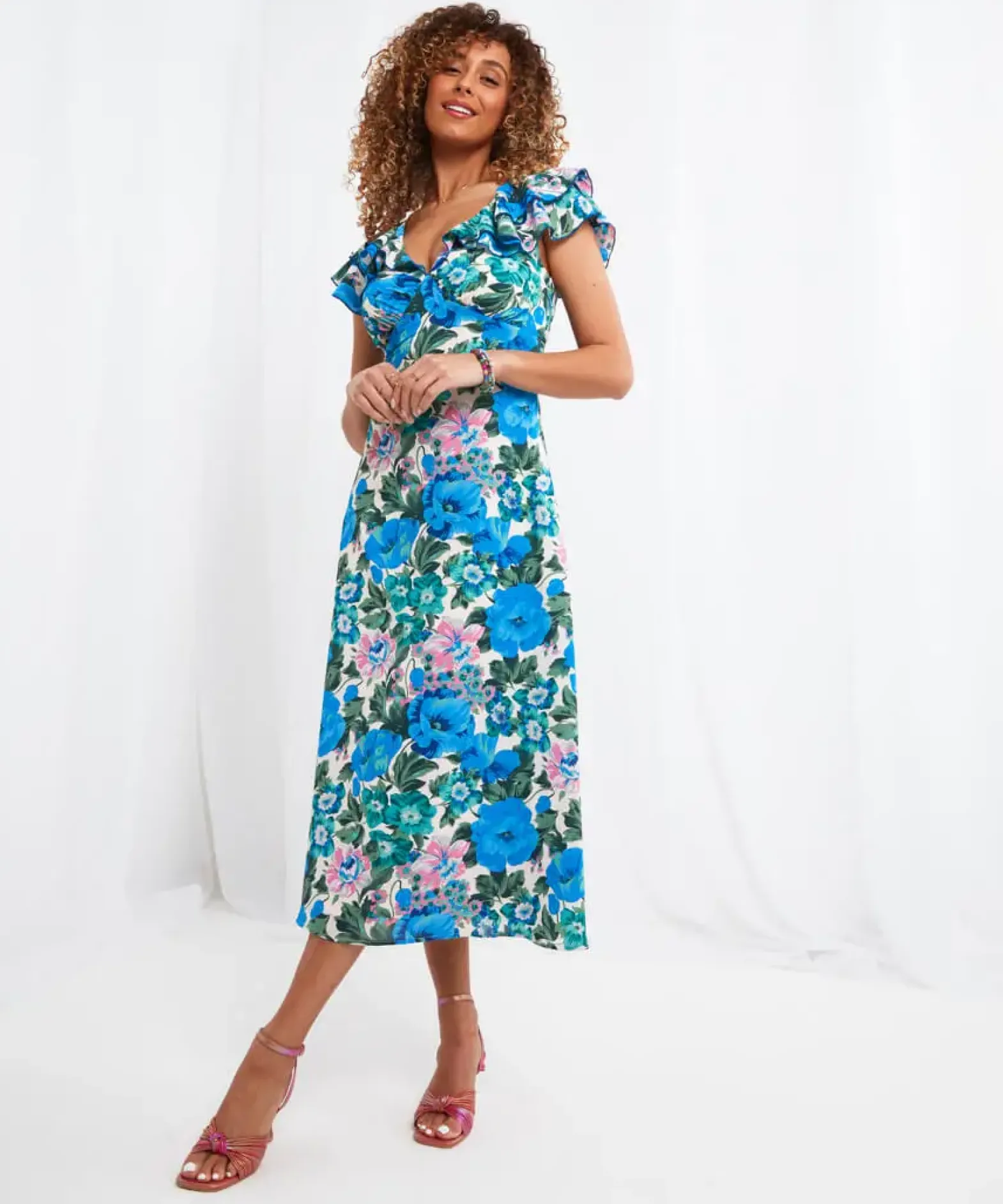 Prettiest Floral Dress