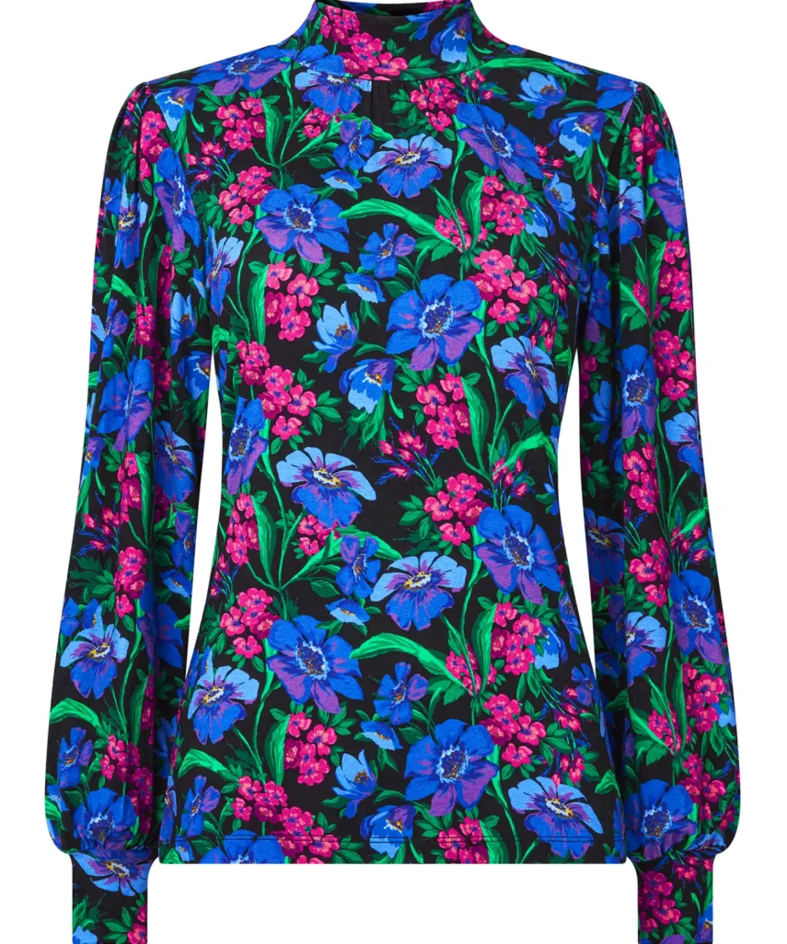 Radiant Floral Print Top