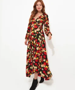 Ravishing Jersey Wrap Dress