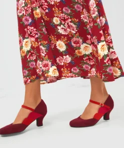 Rebel Art Deco Mary Jane Shoes