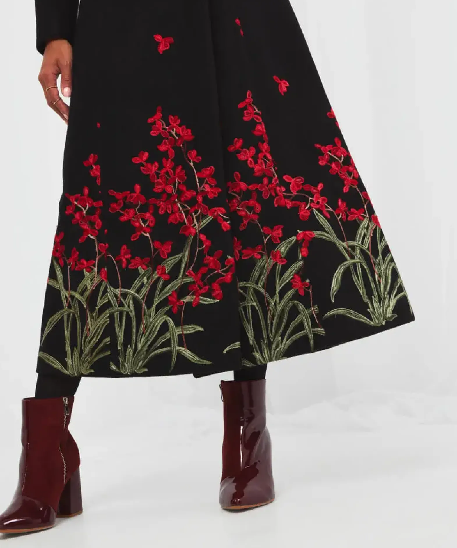 Red Roses Boutique Coat