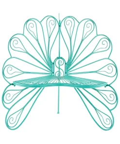 Remarkable Metal Peacock Chair
