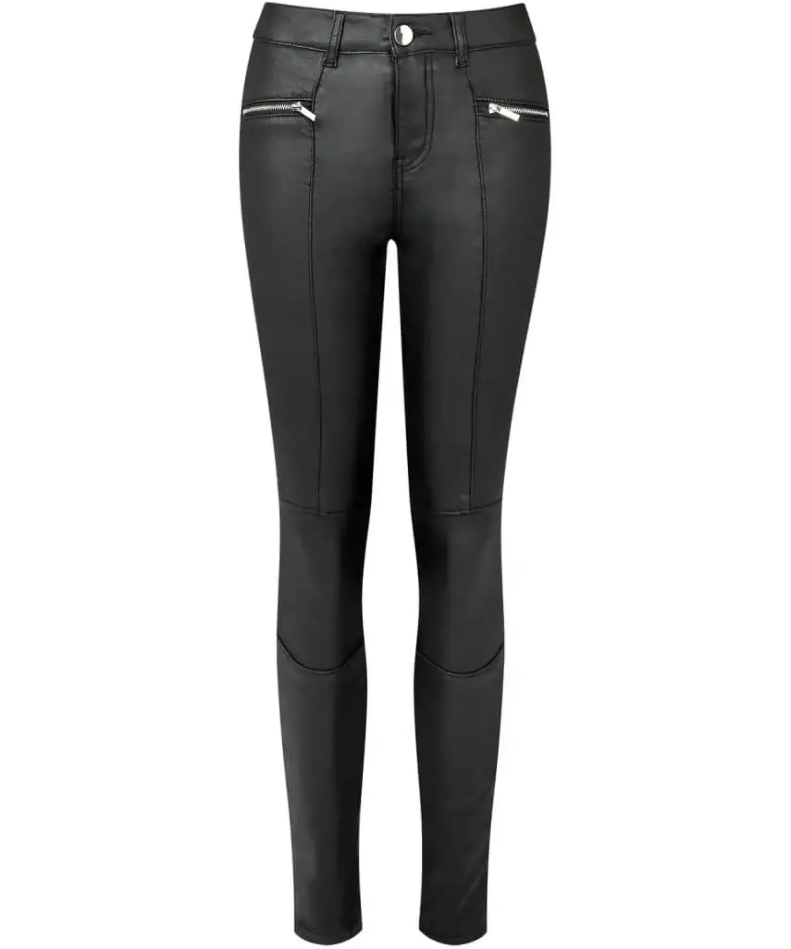 Rock Chick Leather Look Trousers