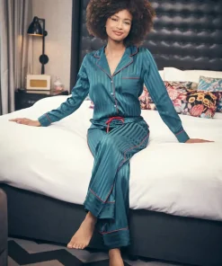 Satin Stripe Pyjama Bottoms