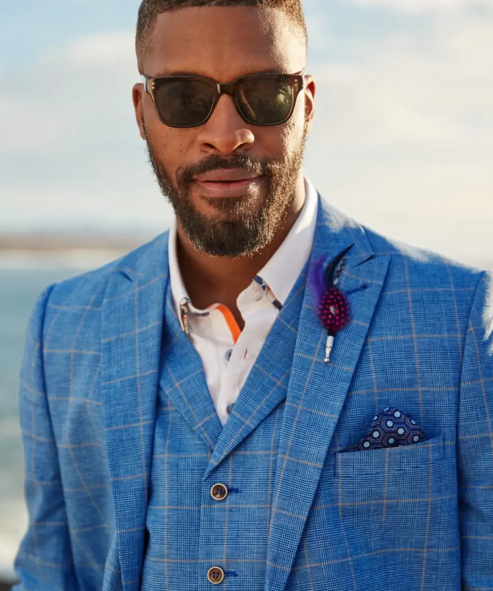 Sensational Check Blazer