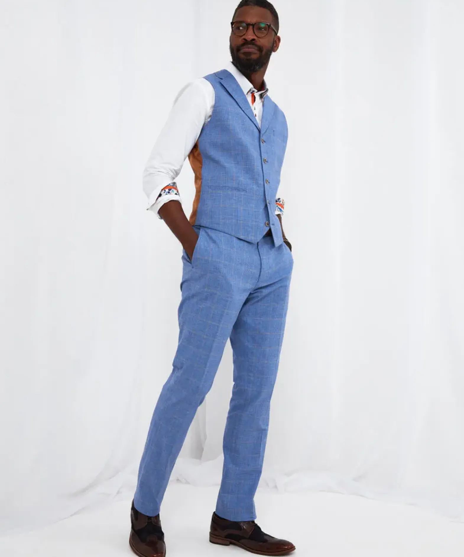 Sensational Check Waistcoat