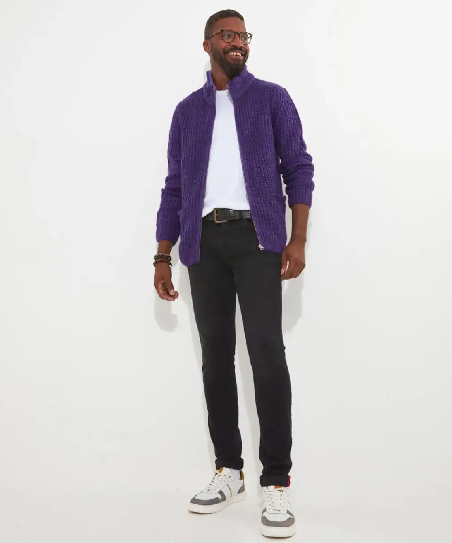 Shore Zip Through Knit