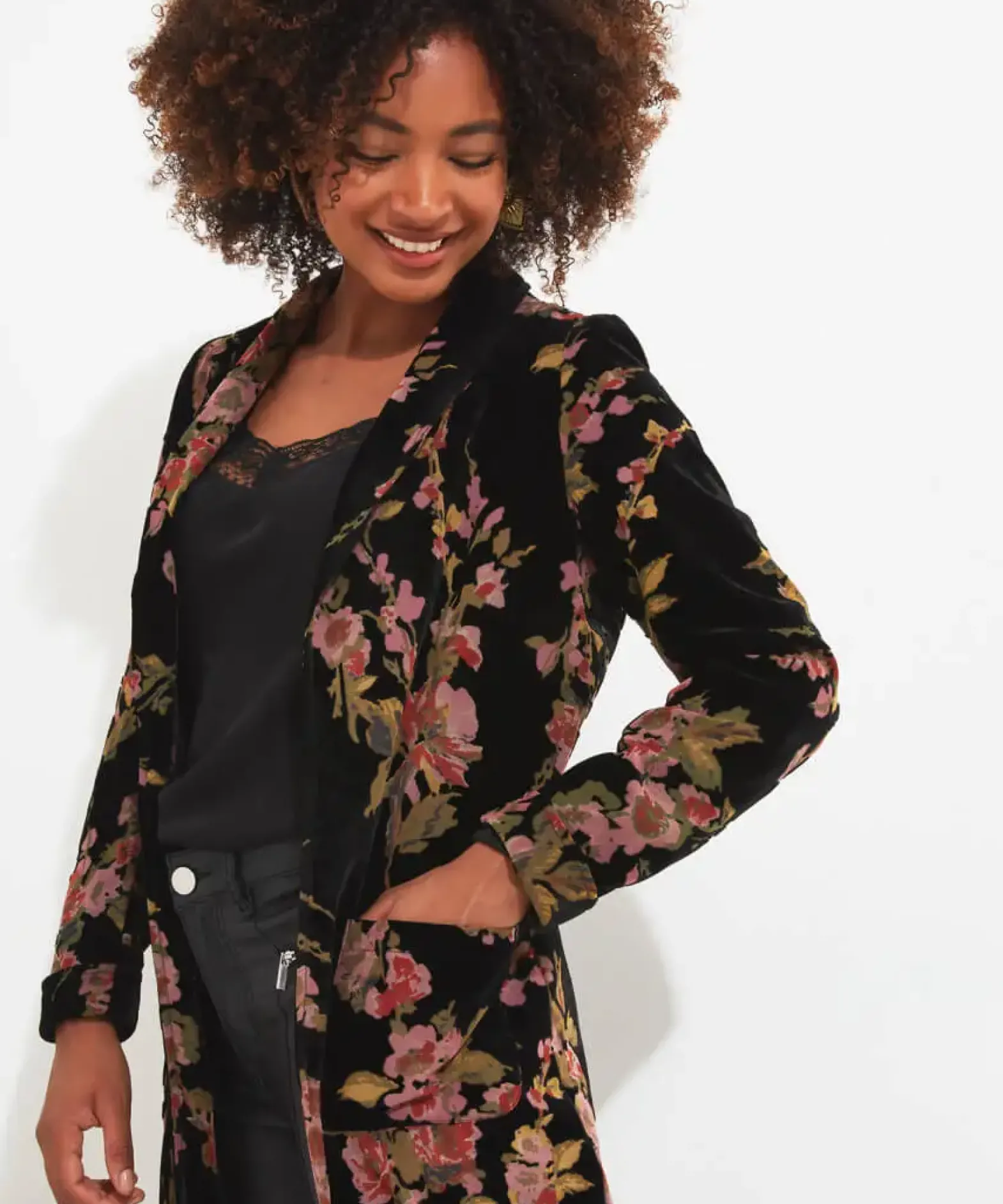 Simply Divine Devore Coat