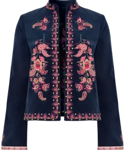 Simply Stunning Embroidered Boutique Jacket