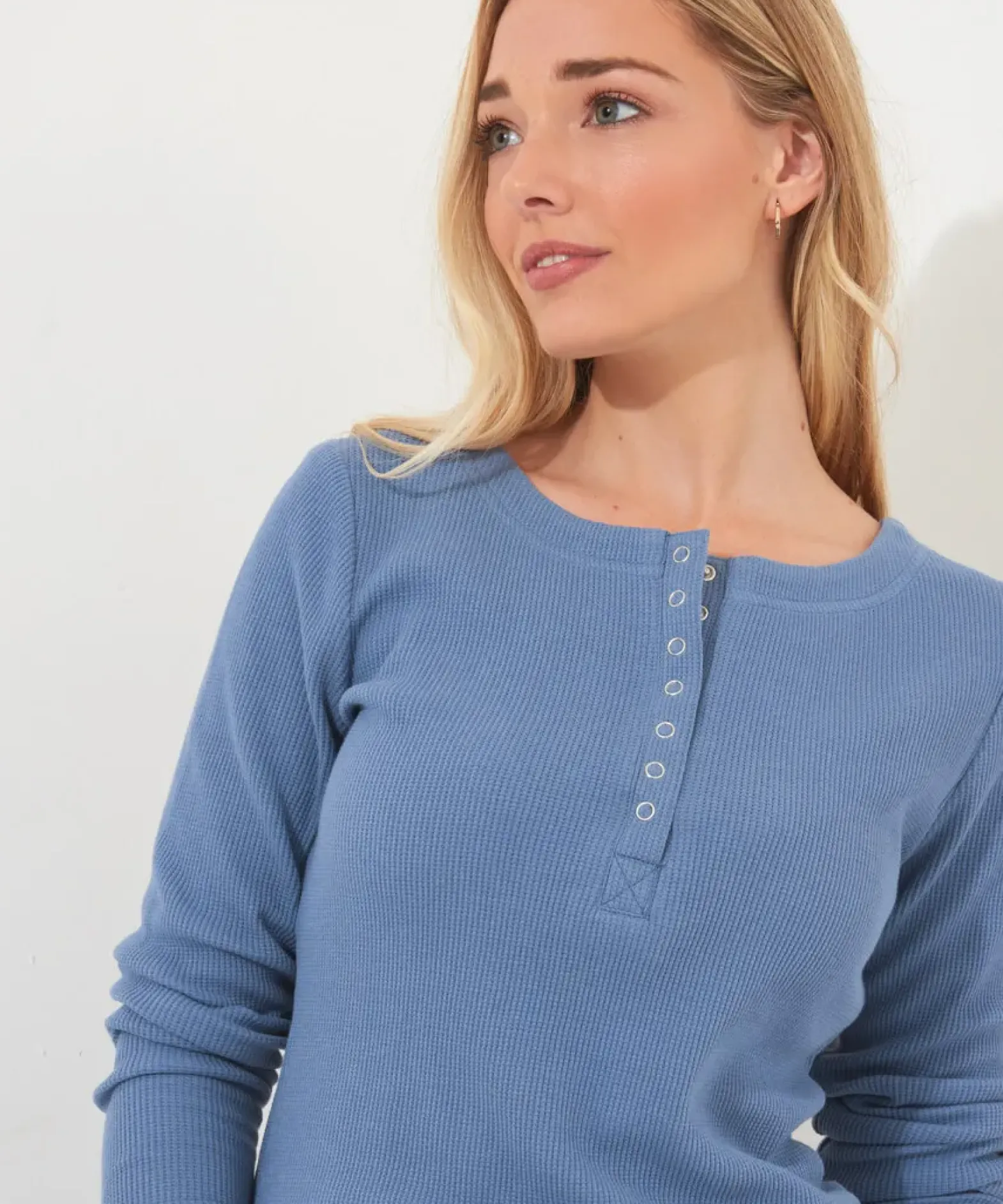 Sloe Joes Waffle Henley