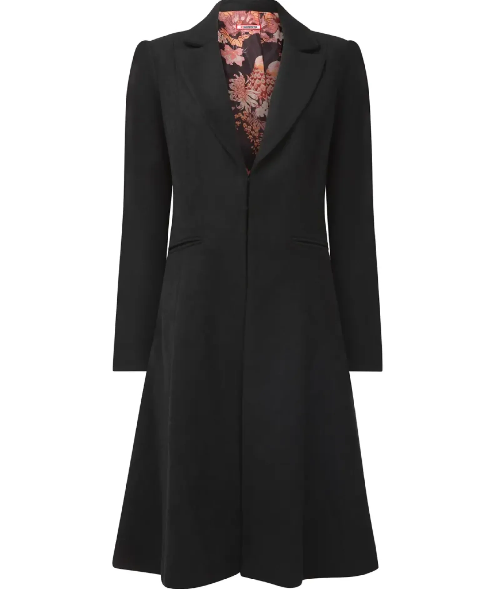 So Sophisticated Black Coat
