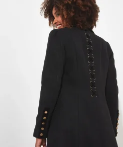 So Sophisticated Black Coat
