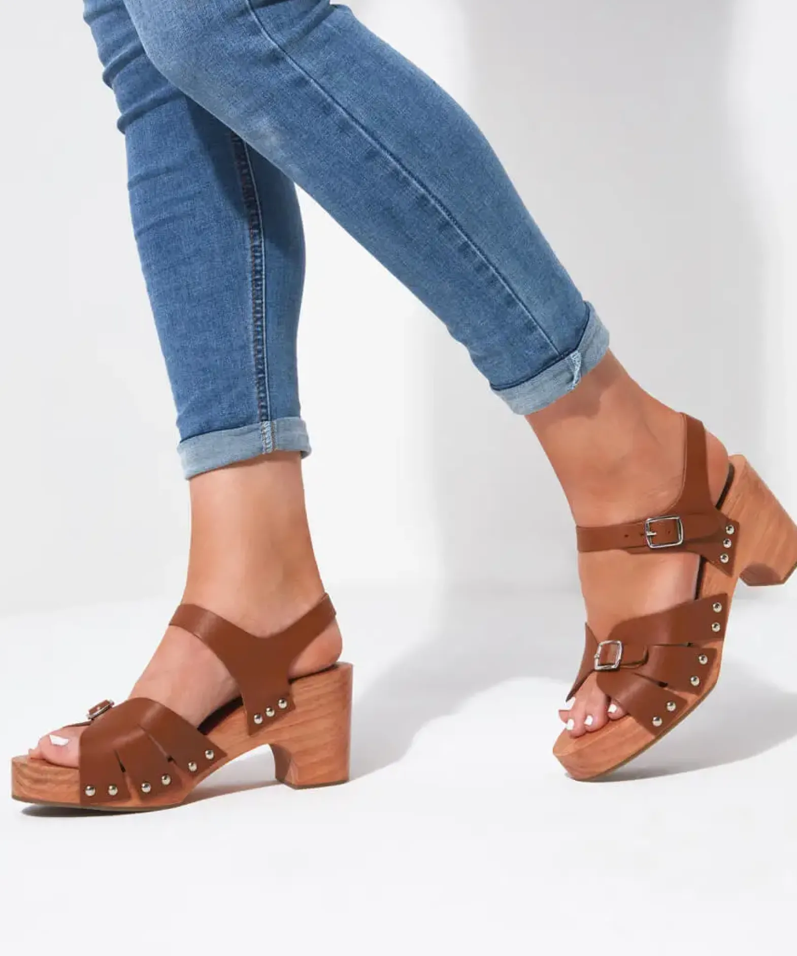 Sollar Bay Leather Clog Shoe