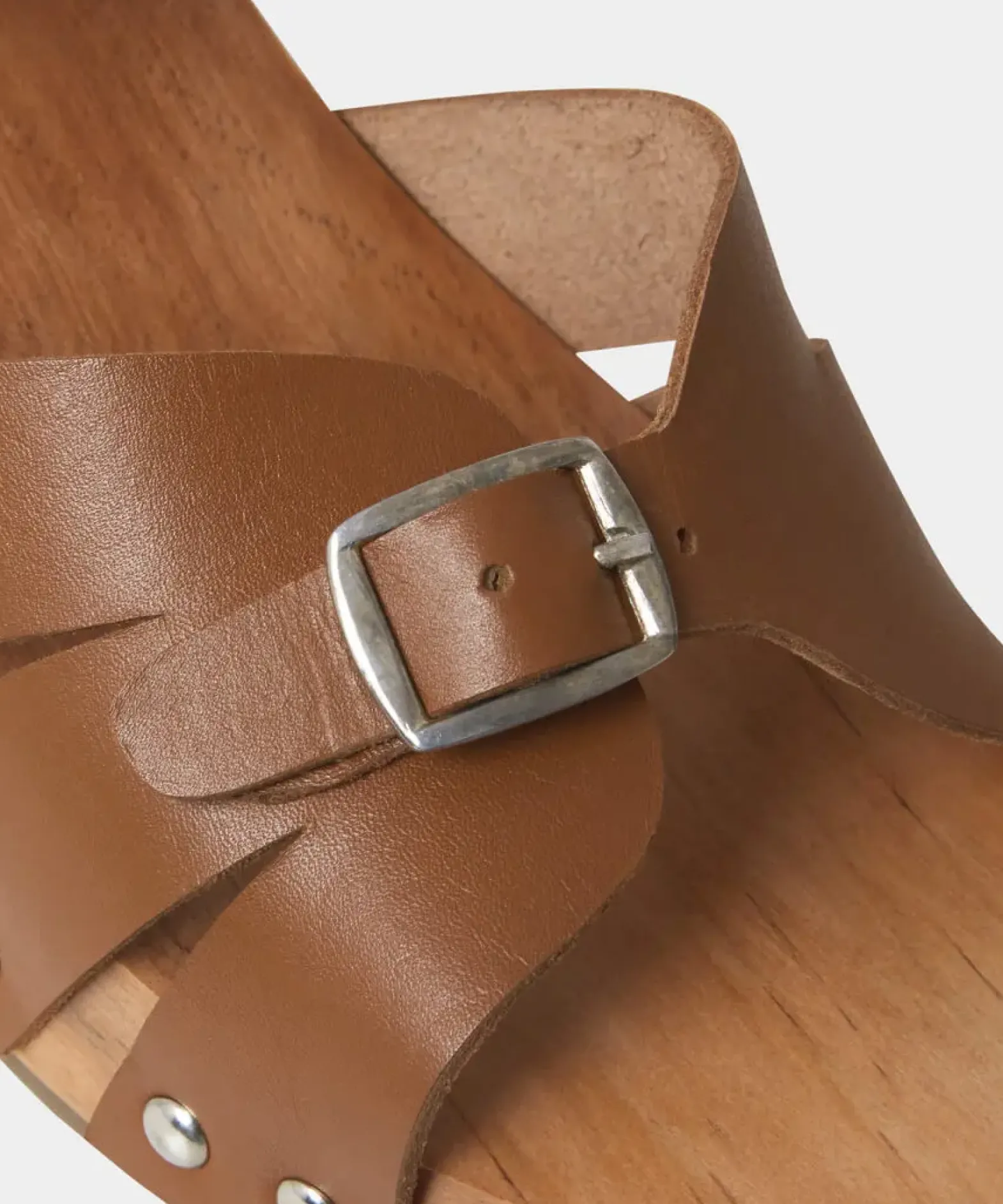 Sollar Bay Leather Clog Shoe