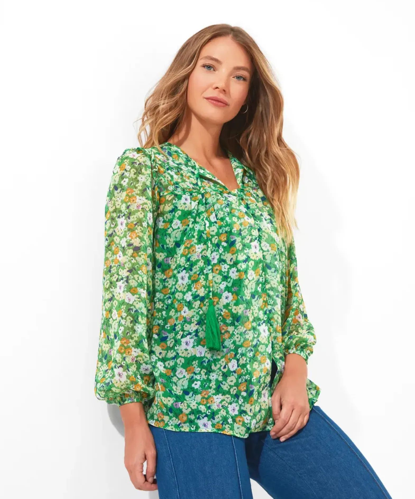 Spring Greens Top