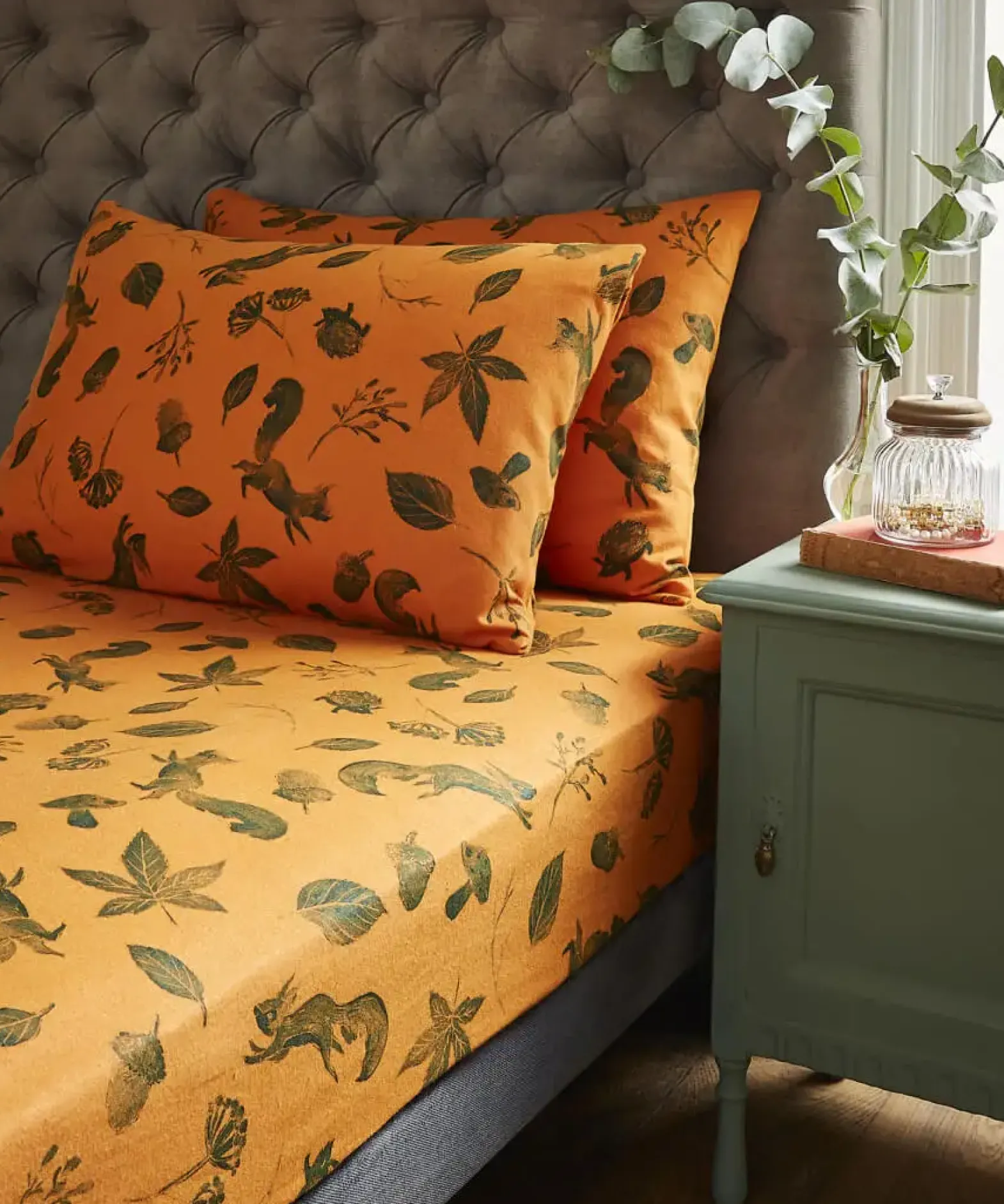 Squirrel Brushed Cotton Bedding