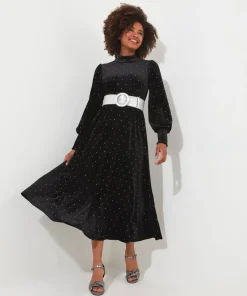 Starstruck Velour Dress