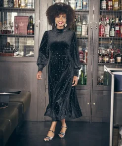 Starstruck Velour Dress