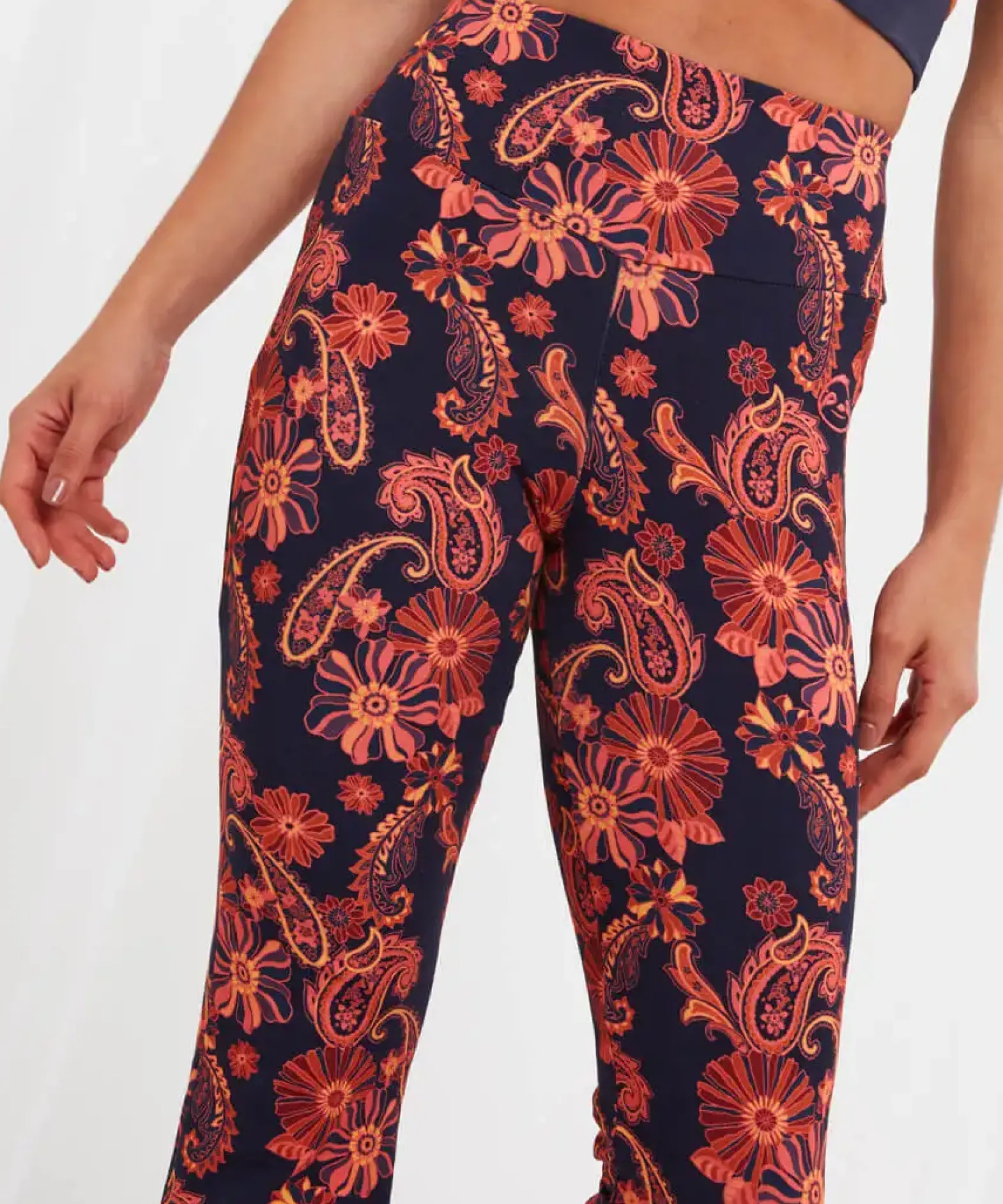 Statement Floral Flares