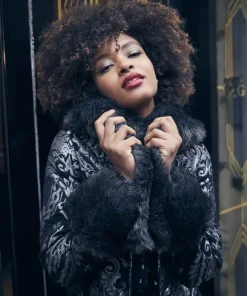Statement Jacquard Coat