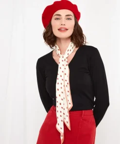Strawberry Silky Scarf
