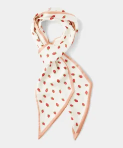 Strawberry Silky Scarf