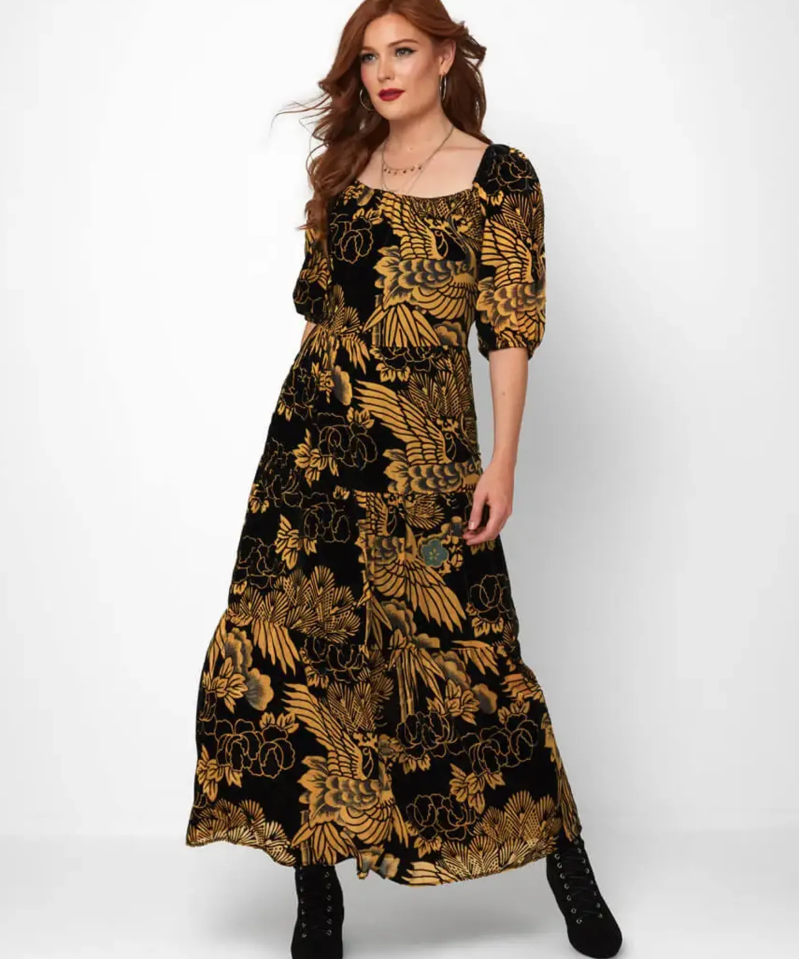 Stunning Devore Dress
