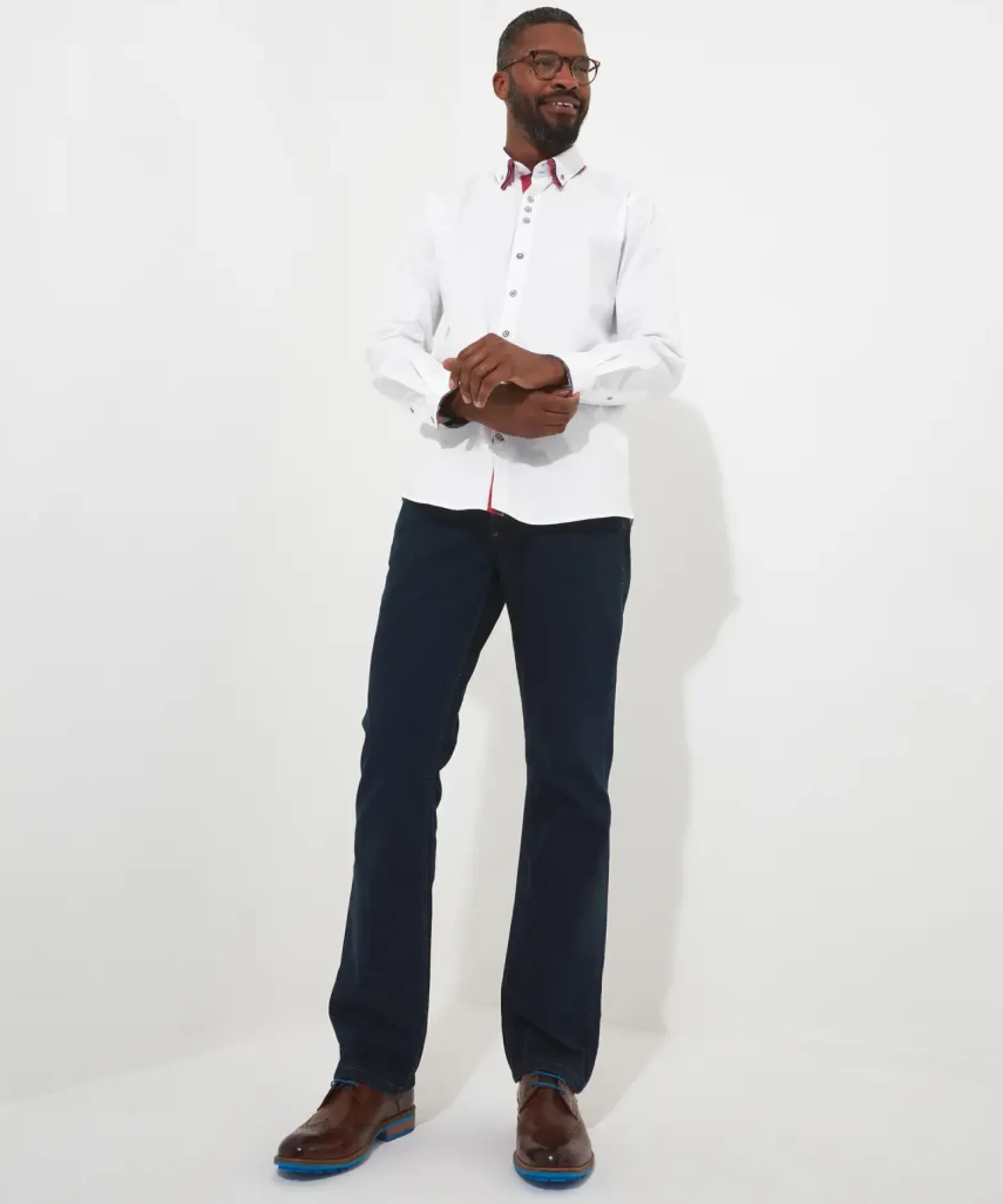 Terrific Triple Collar Shirt