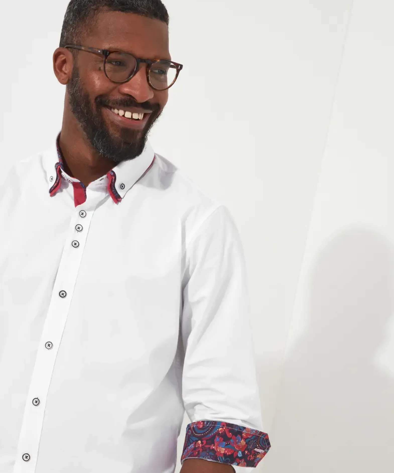 Terrific Triple Collar Shirt