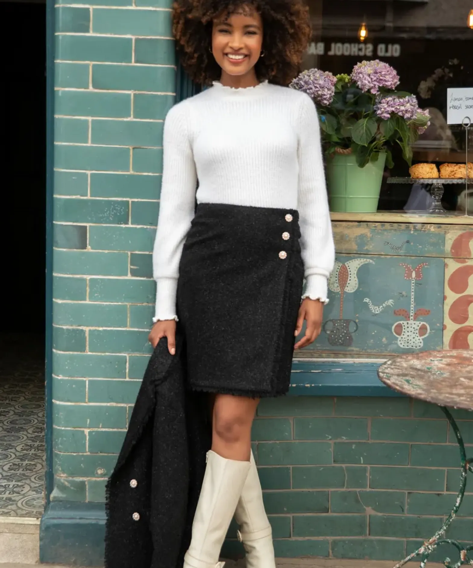 Truly Remarkable Tweed Skirt