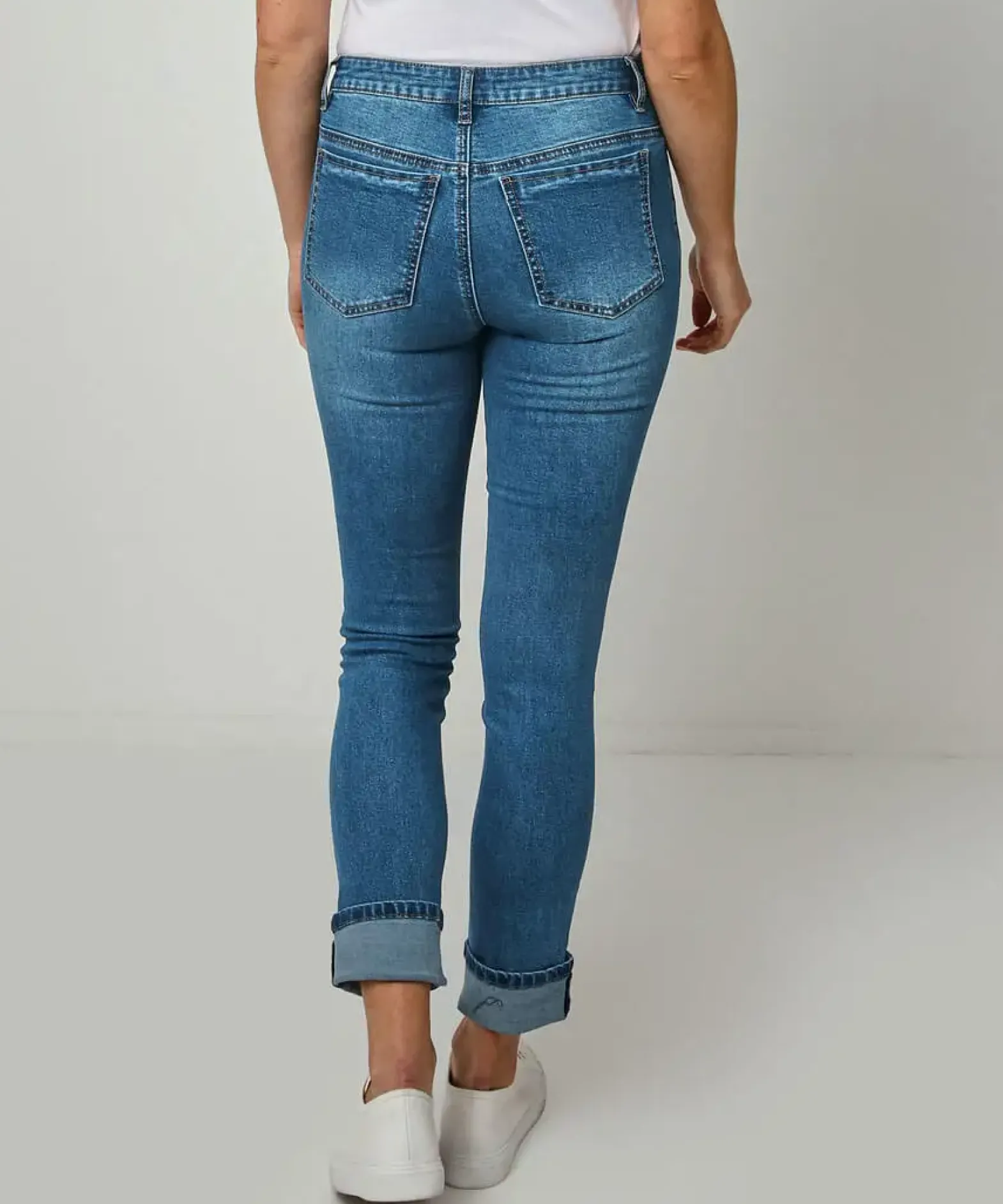 Turn Up Jeans