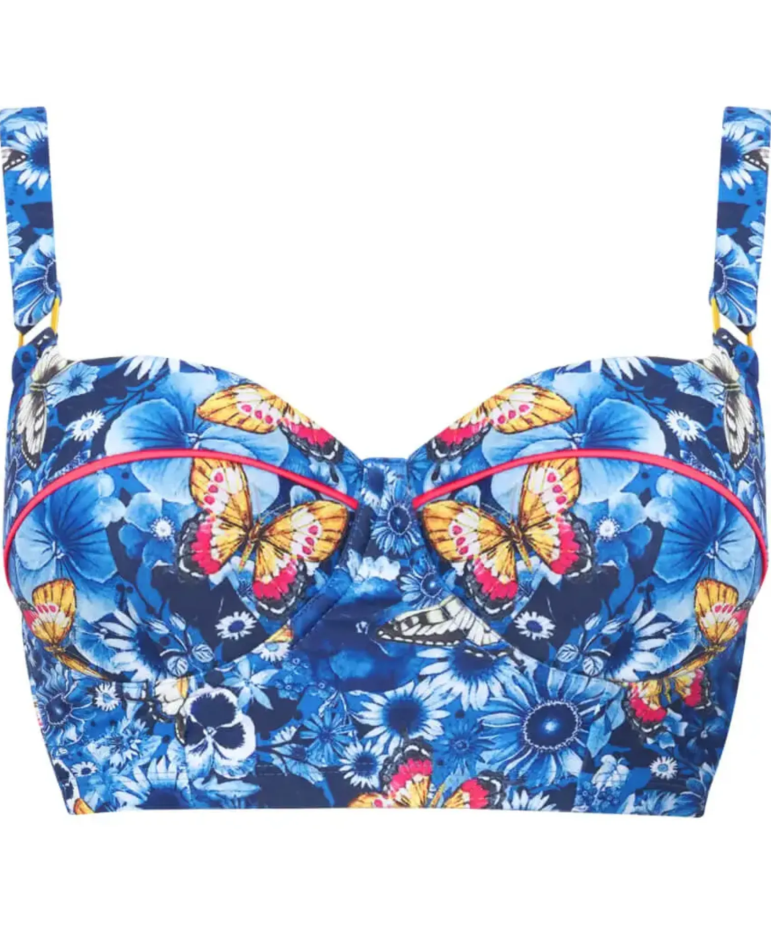 Twilight Garden Retro Bikini Top