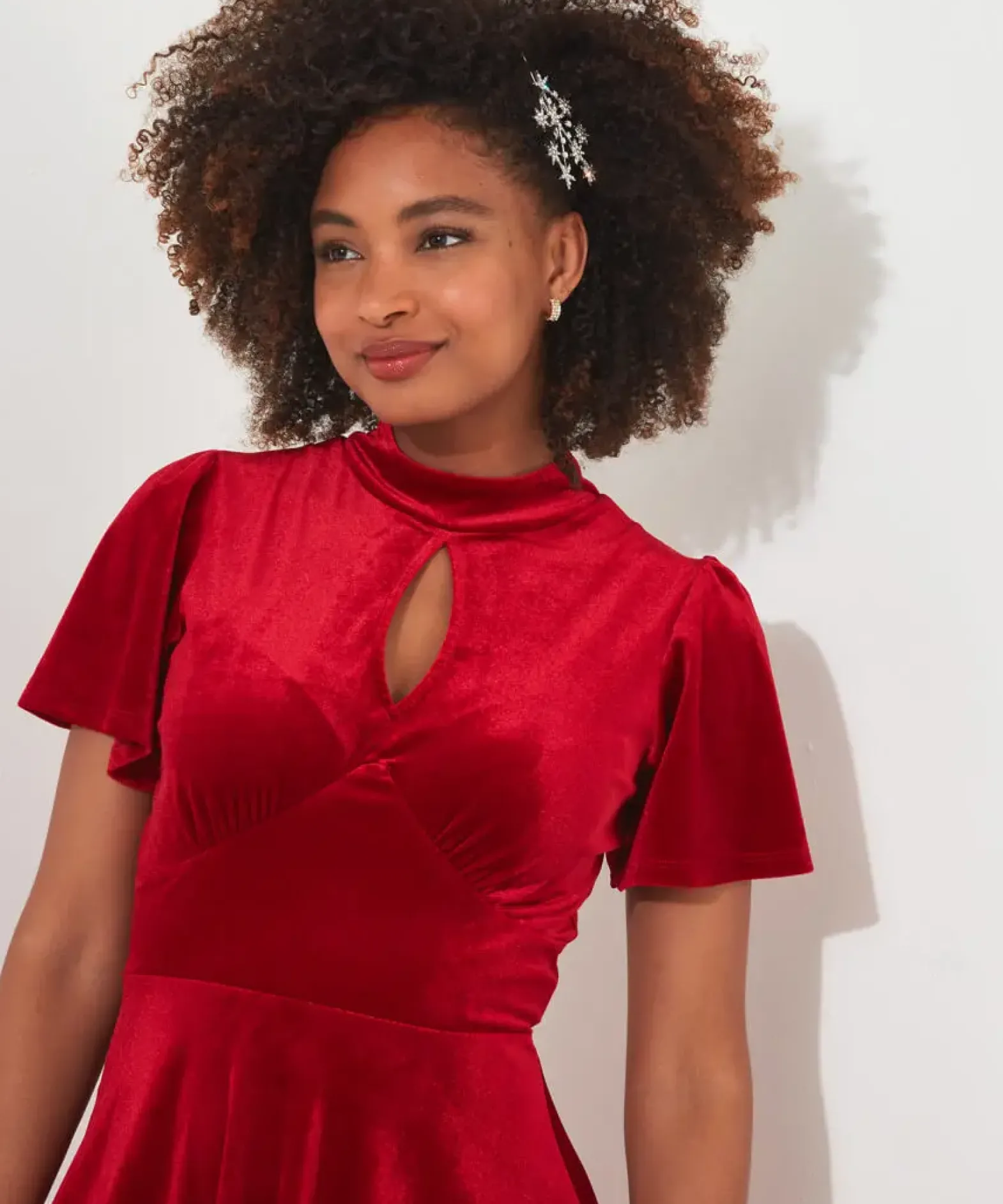 Valencia Velour Dress
