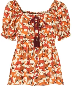 Wild Horses Boho Top