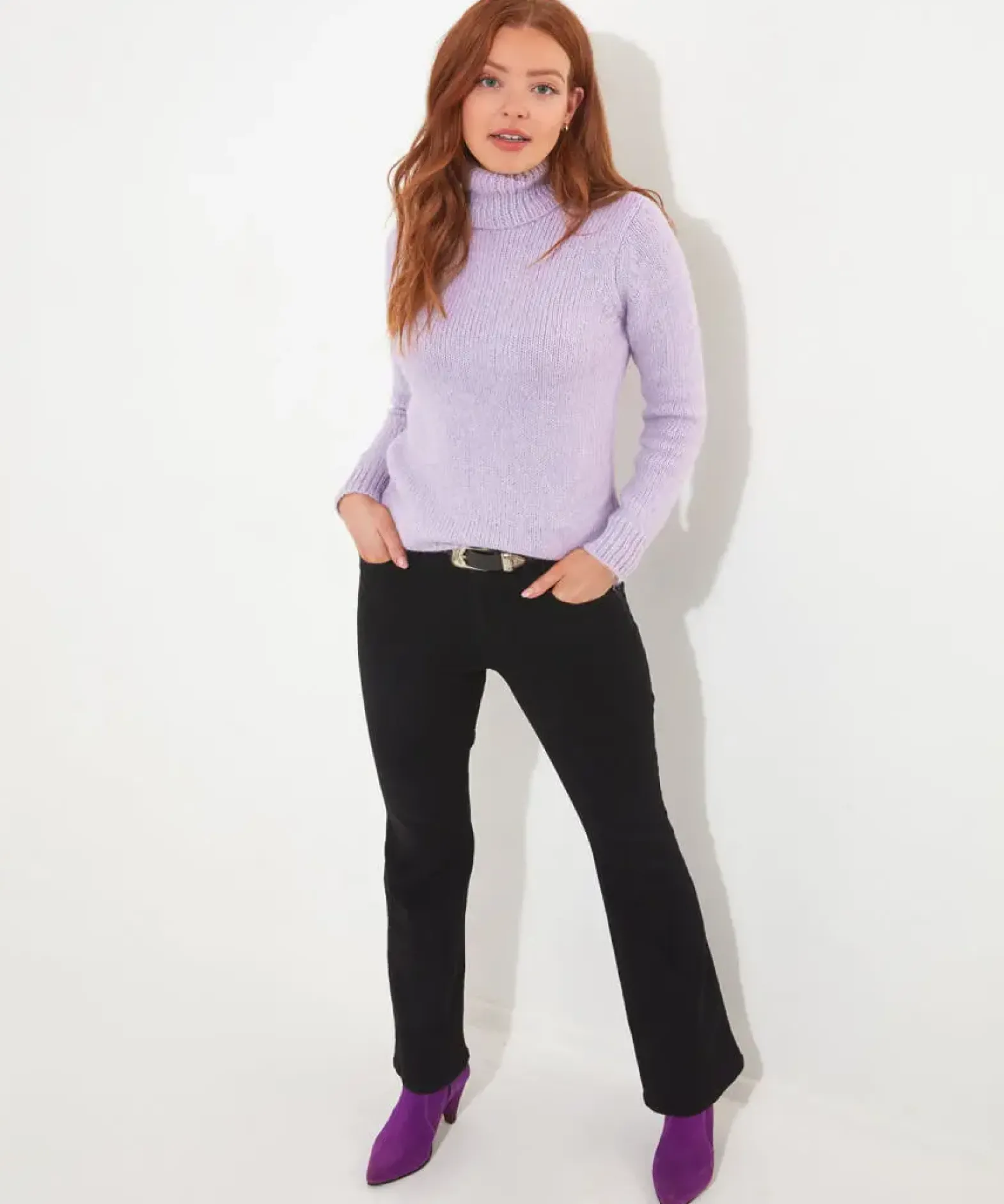 Winter Days Roll Neck Jumper