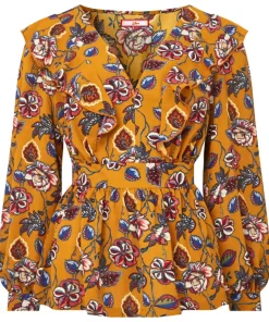 Wonderful Floral Frill Top