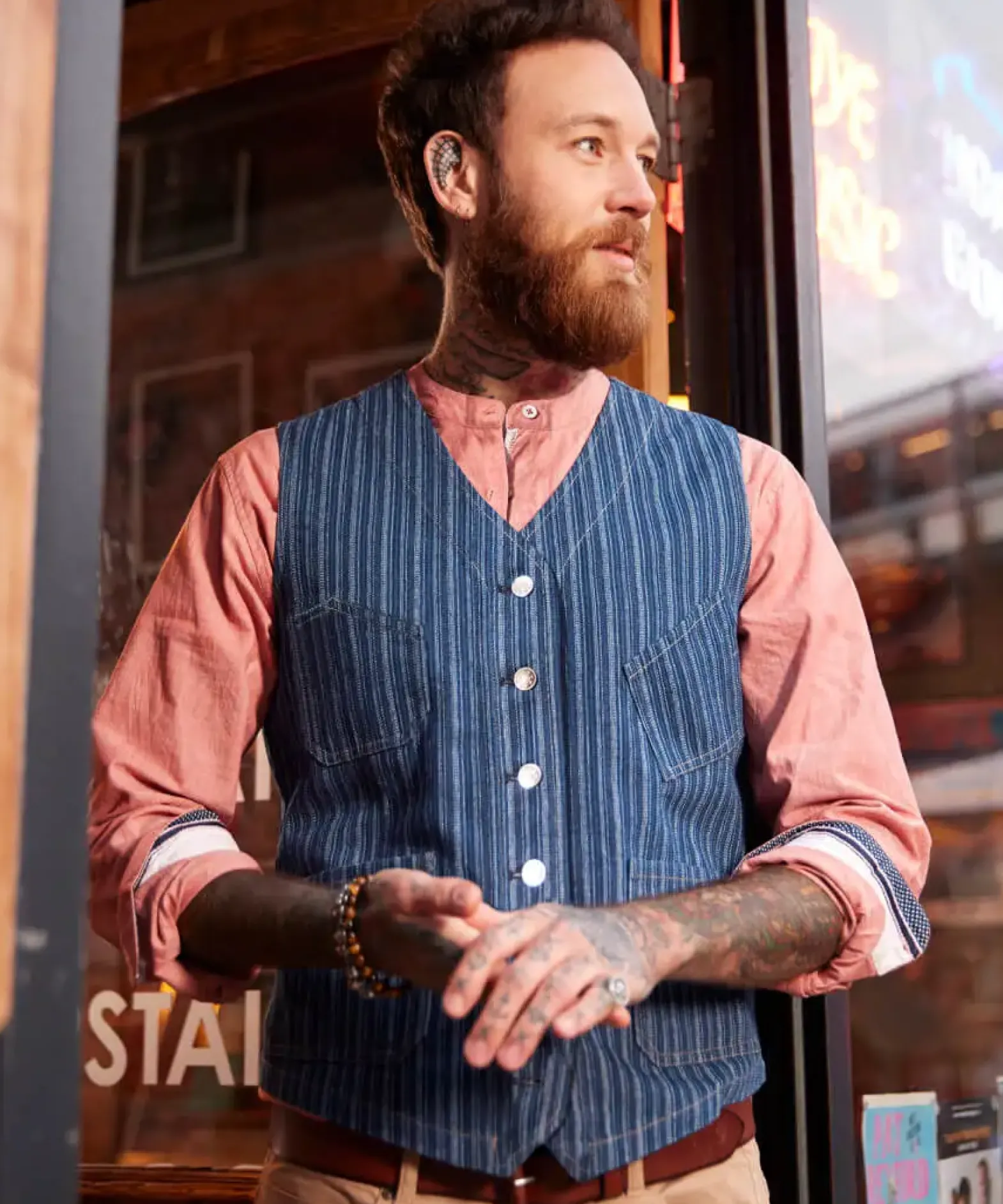 Work Hard Play Hard Waistcoat
