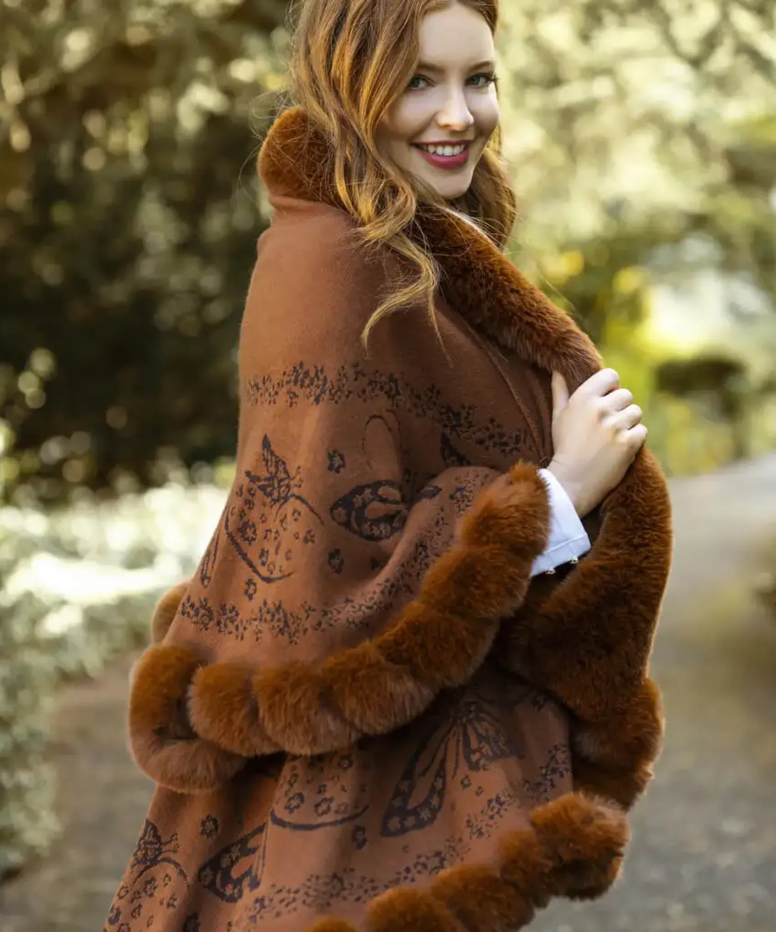 Wrapped In Luxury Faux Fur Wrap